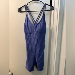 ZYIA Blue Strappy Jumpsuit